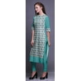thumbnail image 3 of Bimba Women Straight Kurta Printed Indian Top EthnicÂ&nbsp;Kurti, 3 of 6