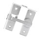 thumbnail image 5 of unbranded De Puerta Para De Metal Plateado Resistente Para Seguridad En Hogar, 5 of 7