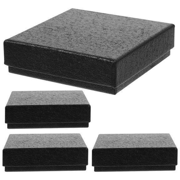 Worgeous  4 Pcs Portable Pocket Watch Packaging Box Travel Miss