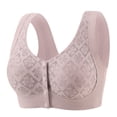 thumbnail image 1 of Seamless Front Closure Bra for Everyday Comfort Lightweight Wireless Bralette with Soft Support and Daily Wear Versatility, 1 of 6