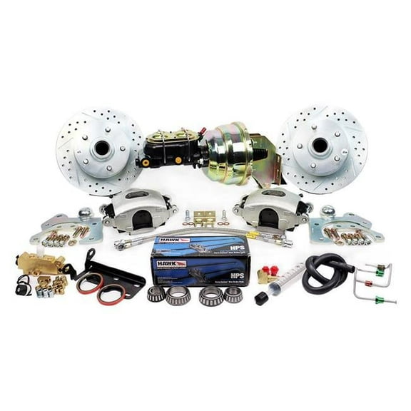 Master Power Brakes DB1721PHP Legend Series Front Disc Brake Kit for 1959-1964 Chevrolet Full Size Impala, Bel Air & Biscayne