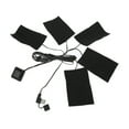 thumbnail image 4 of Calentador de tela USB, ropa eléctrica USB Cinco calentador de tela eléctrico USB Elemento calefactor Diseño revolucionario, 4 of 8