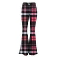 thumbnail image 6 of Jxximdong Leggings for Women Retro Hippie High Waisted Wide Leg With Pockets Long Flare Pants High Waisted Yoga Pants Pink L Yoga Pants, 6 of 6