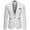 07-White, variant on oqasdz Suit Jacket for Men Casual Autumn Winter Trend Collar Single Two Buttons Slim Fit Round Hem Pockett Coat Top,Size XL