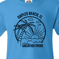 thumbnail image 4 of Inktastic Summer Vacation Mode Naples Beach Florida Youth T-Shirt, 4 of 5