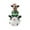 White, variant on Twfbrm Christmas Decorations Red Christmas Bell Santa Claus for Christmas Tree Christmas Decorations Unique Christmas Bell Ornaments Christmas Bell Garland Indoor Outdoor