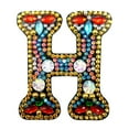 thumbnail image 1 of Christmas Letters Keychain 26 Letters Rhinestone Pendant, 1 of 8