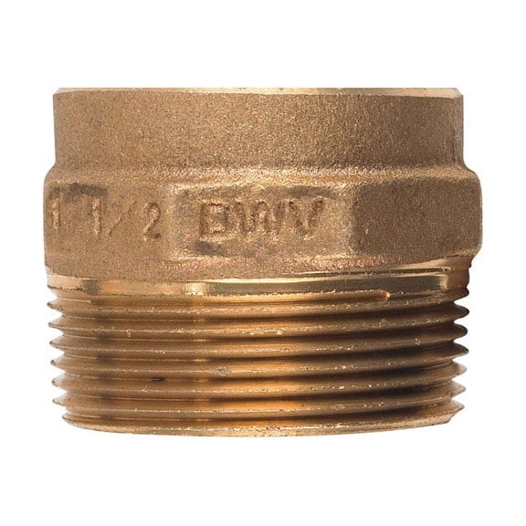 NIBCO 1-1/2 in. Sweat X 1-1/2 in. D MIP Copper DWV Adapter