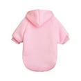 thumbnail image 6 of NovaStitch Dog Sweaters Dog Hoodie Solid Soft Brushed Coat Winter Fleece Clothes Sweatshirt for Small and Medium Dogs Pink XL, 6 of 7
