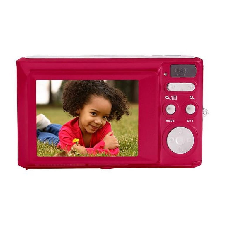 POLAROID IE826-RED 18MP DIGITAL STILL CAMERA with 2.4in Screen RED