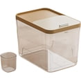 thumbnail image 7 of Rice Bucket Grain Container Sealed Household Practical Rice Bin Food Storage Container for Snacks Beans Home Restaurant, M, 7 of 7