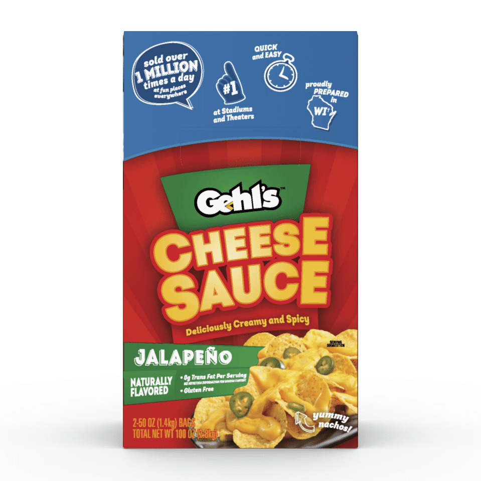 Gehl's Cheese Sauce Jalapeno, 50oz, 2ct