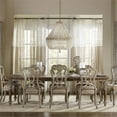 thumbnail image 2 of Beaumont Lane Extendable Traditional Wood Dining Table in Caramel Froth, 2 of 4