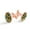 Color 4, variant on Men's Classic Stainless Steel, Sunflower Field Guitar Cufflinks Business Wedding Shirts, Rose Gold