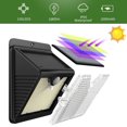 thumbnail image 5 of Lámpara solar para exteriores, paquete de 4, 150 LED, sensor de movimiento, iluminación solar para exteriores, luz solar inalámbrica impermeable, potente seguridad para jardín, 5 of 5