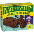 thumbnail image 2 of (3 pack) Nature Valley Soft Baked Muffin Bars, Double Chocolate Chip, 10 Bars, 12.4 oz, 2 of 11