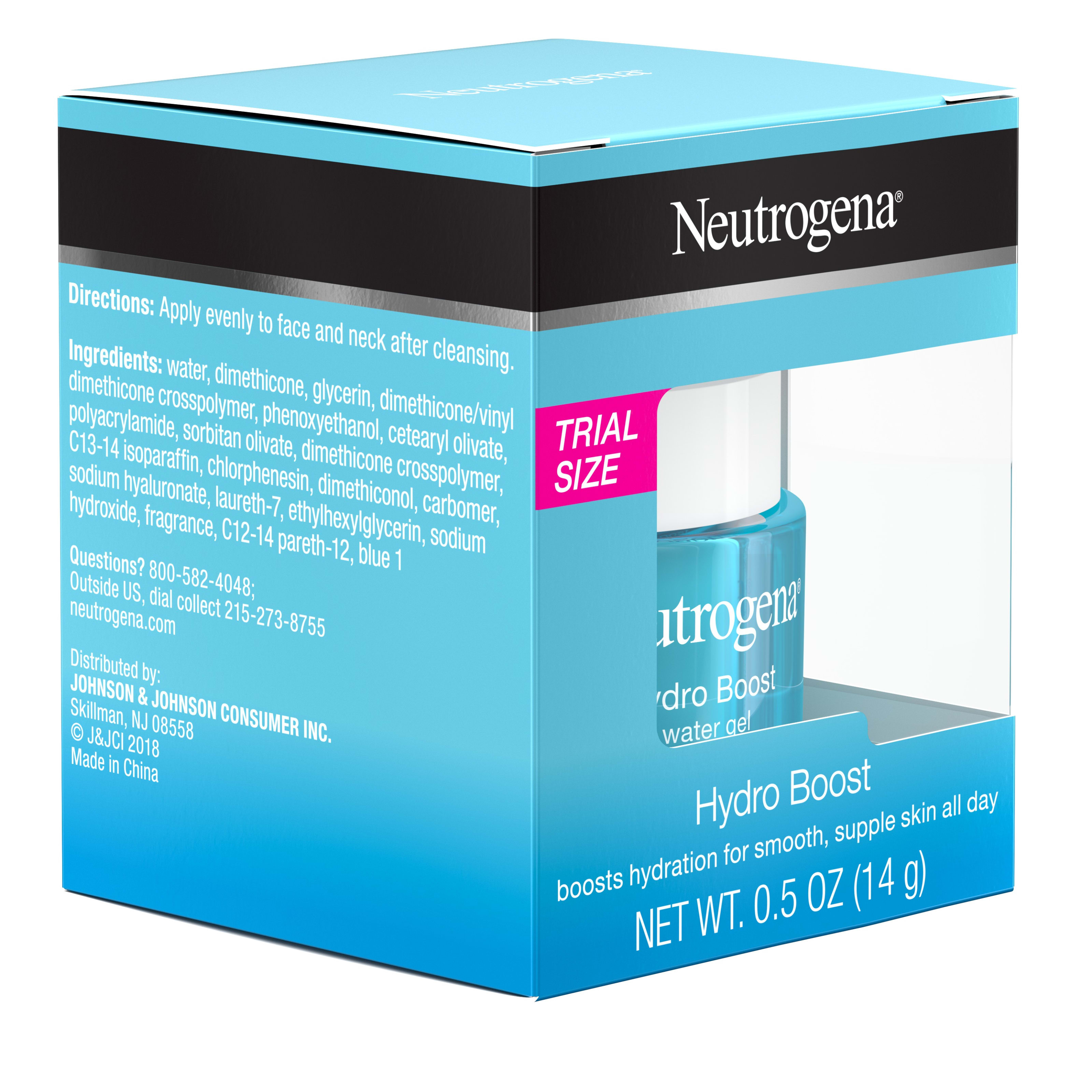 Neutrogena Hydro Boost Hyaluronic Acid Face Moisturizer for Dry Skin, 0.5 oz - image 5 of 10