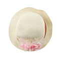 thumbnail image 3 of Baby Summer 3D Flower Sun Adumbral Straw Hat Children Beach Cap, 3 of 4