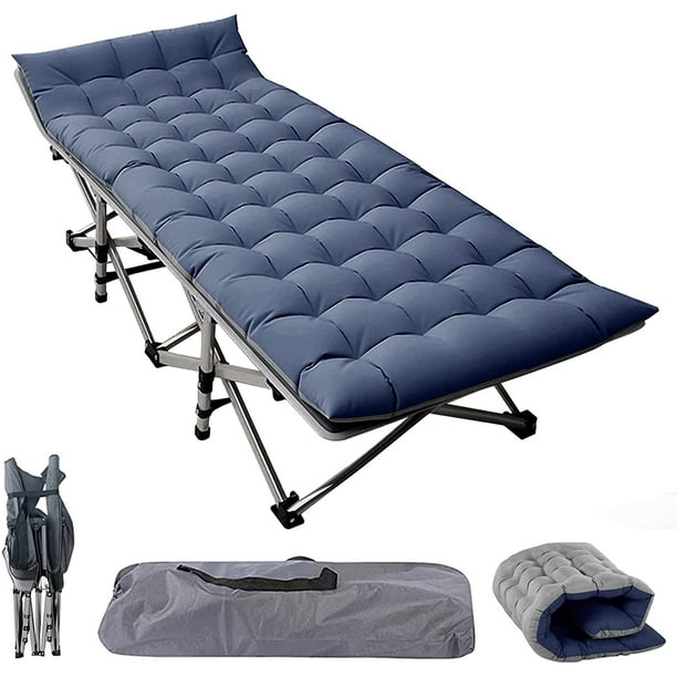 NAIZEA Camping Cot, Portable Folding Cots for Adults, Heavy Duty