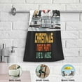 thumbnail image 5 of Unique Santa Claus Dj Hand Towels 2 Pack, Christmas Music Theme Kitchen Towel Ultra Soft and Highly Absorbent, Decorative Fingertip Face Towel for Bathroom Hotel 28x15in, 5 of 6