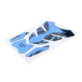 thumbnail image 4 of funtasica Motorcycle Gel Oil Gas Fuel Tank Pad Protector Sticker Decal Blue, 4 of 5