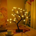 thumbnail image 3 of Estética LED Light USB Bonsai Night Light Twig Tree para Navidad, Acción de Gracias, Comedor, Festival, Decoración para hogar 24 LED Salvador Luz de abedul, 3 of 8