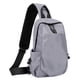 thumbnail image 3 of Bolso de hombre, bolso de mensajero, bolso de pecho informal de moda para hombre, bolso de tendencia simple, bolso de hombro de estilo japonés para mujer, 3 of 6