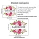 thumbnail image 4 of Adhesivos de pared florales para baño, elegante diseño de rosas, 4 of 4