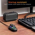 thumbnail image 5 of 2M Mechanical Key External Power On Off Motherboard Switch On Off Power SW Cables PC Power Switch Button for Home Office PC Case, 5 of 5