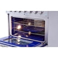 thumbnail image 4 of Thor 36 Dual Fuel Range - HRD3606ULP, Pre-Converted Propane 36 in. 5.2 cu. ft. Oven Dual Fuel Range in Stainless Steel, 4 of 8