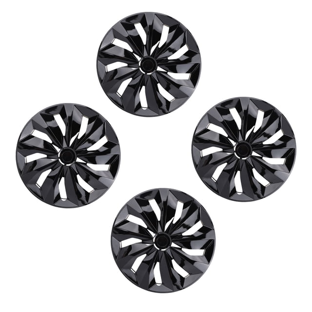 14in Tapacubos, 4 Pcs ABS Ajuste Universal Snap On Cubiertas Para Llantas R14 Para La Mayoría De Autos, Camionetas SUV