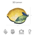 thumbnail image 3 of Lemon Orchard Melamine Lemon Shape Serving Platter - Yellow - 17.3", 3 of 3