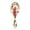Poinsettia and Holly Leaves, variant on Wood Paddle Brush with Cushion & Round Hair Brush Silver Metal Flower Pattern Detangling Brush for All Hair Types