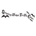 thumbnail image 4 of Vinilo Decorativo de Halloween en NEGRO. Etiqueta Autoadhesiva de PVC para bar Estilo02, 4 of 9