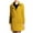 Yellow, variant on Herrnalise Jackets For Women Casual Turndown Neck Winter Qutwear Pocket Gradient Solid Hoodless Regular Long Sleeve Shackets For Women 2024 fall Blue,M