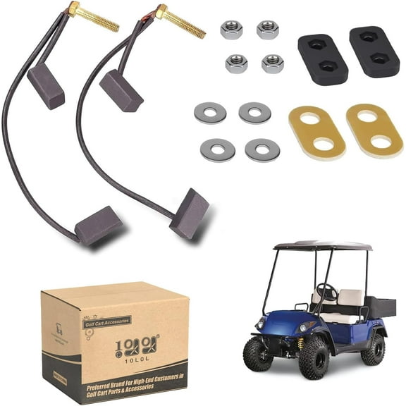 10L0L Golf Cart Motor Brush Kit for Yamaha G8 G9 G14 G16 & Club Car Electric 1994-up 1017946