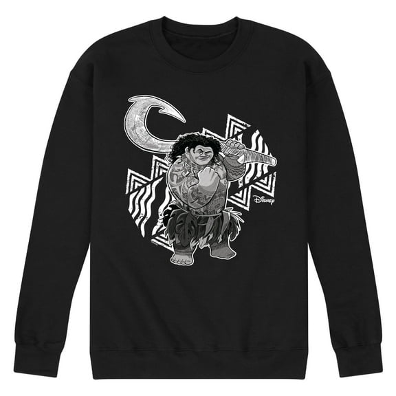 Moana - Maui - Men's Crew Neck Fleece Pullover