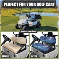 thumbnail image 4 of HUIACONG Butterfly and Moon Pattern Portable Golf Cart Seat Covers for EZGO 2 Person Seats, Comfort Vintage Golf Cart Seat Covers 2 Pack, 4 of 7