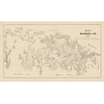 thumbnail image 2 of Walsh 14x10 White Modern Wood Framed Museum Art Print Titled - Bandera County Texas - Walsh 1879, 2 of 4