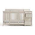 thumbnail image 3 of Storkcraft Portofino 5-in-1 Convertible Crib and Changer, Frosted Oat, 3 of 16