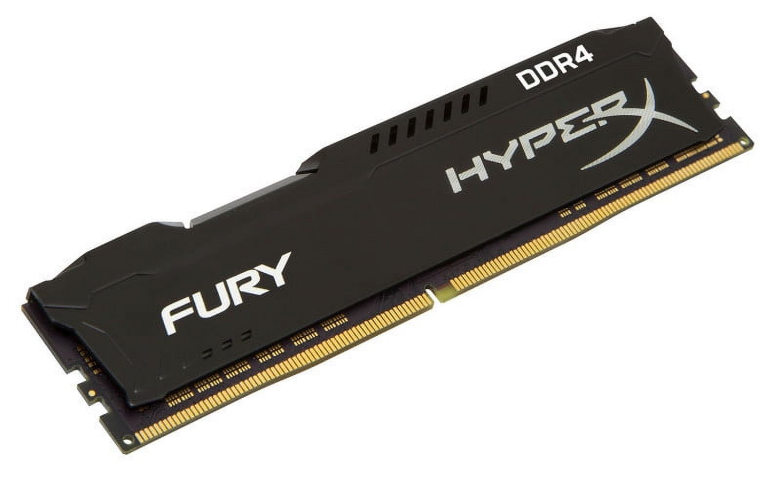 HyperX FURY Memory Black 16GB 2666MHz DDR4 CL15 DIMM (Kit of 4) HX426C15FBK4/16 - image 2 of 2