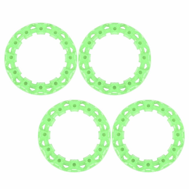 ATV Moyeu de Roue Décoratif Capuchon de Jante Plastique Anti-Rayures Look Sportif 10 Pouces Kart