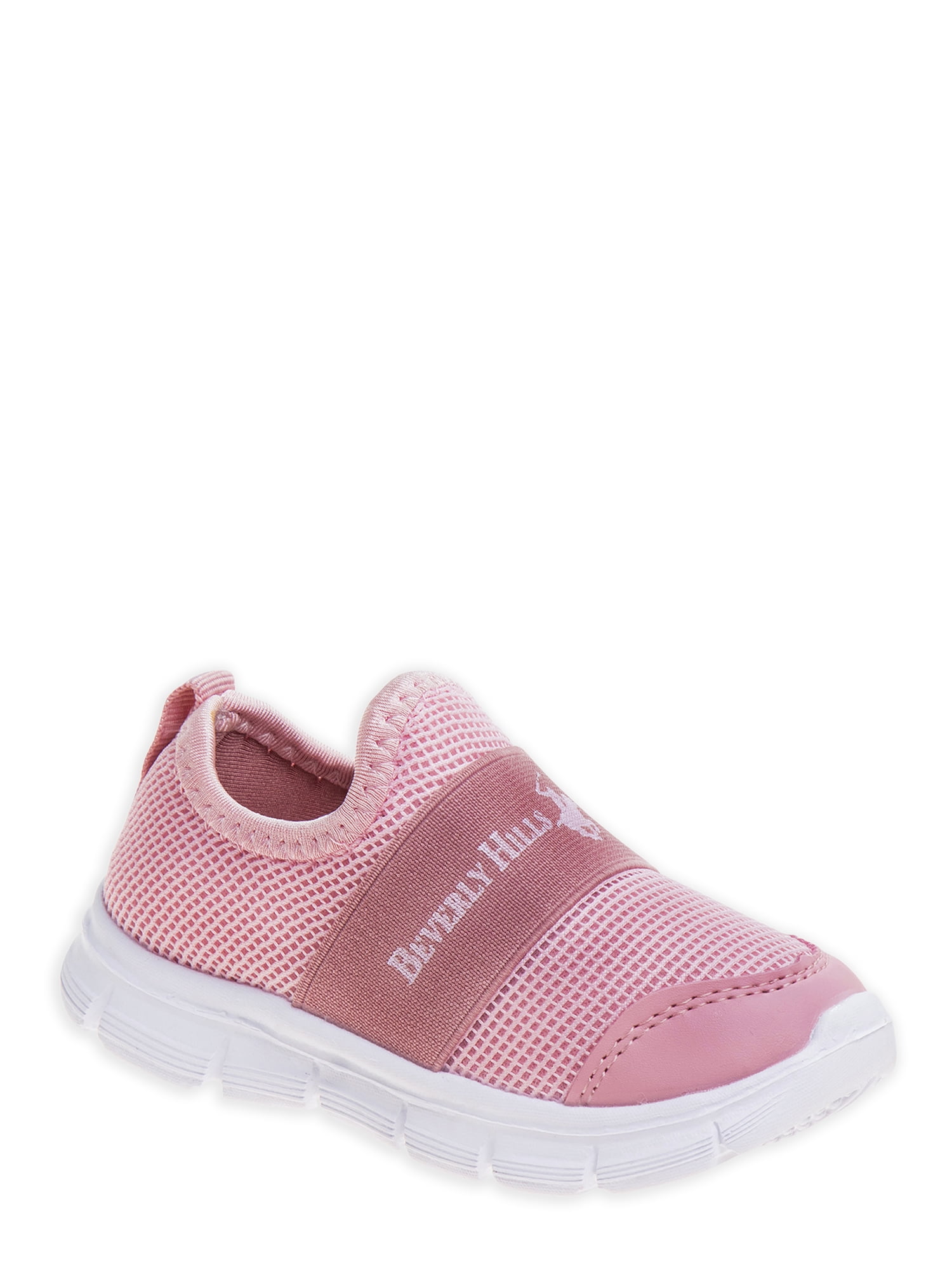 Girls PINK Sneakers sport casual lace up size 7 shoes baby garanimals USA seller 