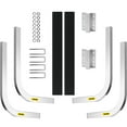 thumbnail image 1 of VEVOR Boat Trailer Guide-ons, 60", 2pcs Rustproof Galvanized Steel Trailer Guide ons, Trailer Guides with Carpet-padded Boards, Mounting Parts Included, for Ski Boat, Fishing Boat or Sailboat Trailer, 1 of 9