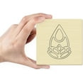 thumbnail image 3 of Lotus Buds Pattern Wood Cutting Die with Steel Earring Making DIY Metal Embossing Template Mold Paper Leather Craft Die Cuts for Scrapbooking Photo Album Decor Gift Earring Making 3.9x3.9in 1pc, 3 of 5