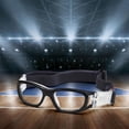 thumbnail image 1 of Gafas de baloncesto de entrenamiento de baloncesto profesional, Correa elástica ajustable Gafas de seguridad Gafas para niños Adultos Golf Rugby Negro Macarena Gafas de baloncesto, 1 of 7