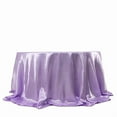 thumbnail image 2 of BalsaCircle 132 in Lavender Round Tablecloth Wedding Party Events Reception Catering Decorations Supplies, 2 of 8