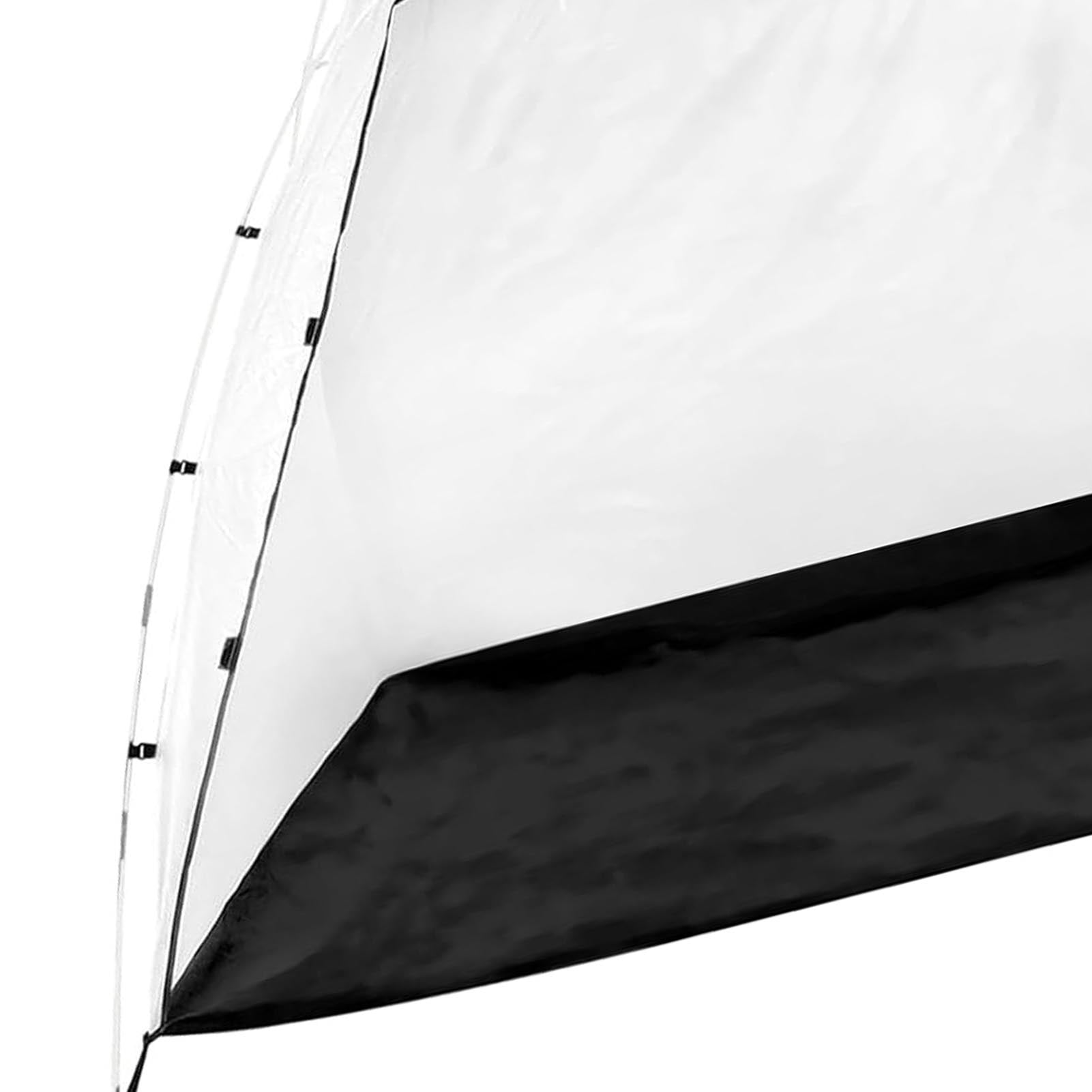 YAHHU Paint Booth Tent Built in Floor Mesh Screen Wind Proof Large Capacity Portable Spray Paint Shelter for Furniture Painting, 8.5 x 6 x 5.5 ft / 2.59 x 1.83 x 1.68 m