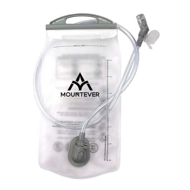 Mochila impermeable con depósito de agua y abertura amplia para correr Blanco
