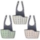 thumbnail image 1 of 3 Pack Hanging Kitchen Sink Sponge Holder - Hanging Soap Dish Rackashing Accessory Storage Basket - Pjun, 1 of 5